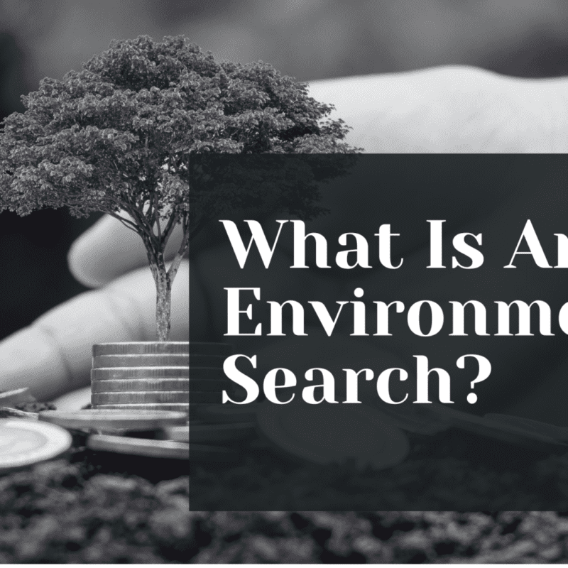 What Is An Environmental Search?