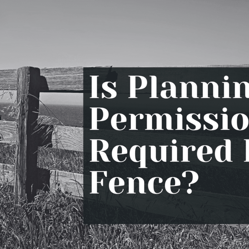 Is Planning Permission Required For A Fence?