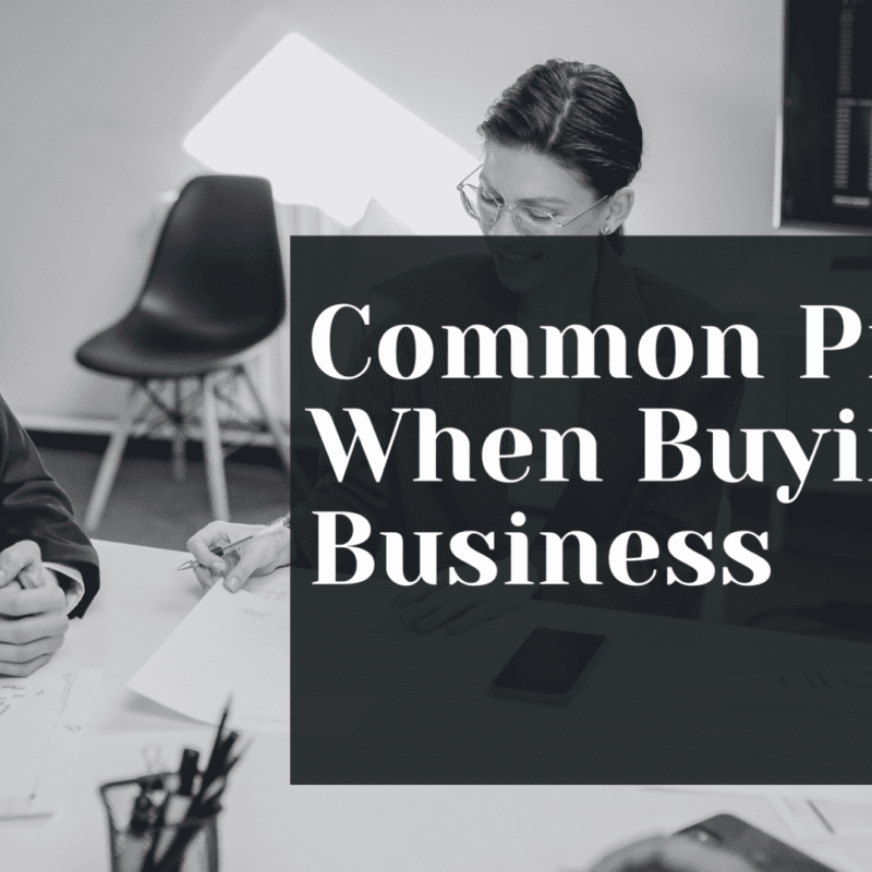 Common Pitfalls When Buying A Business